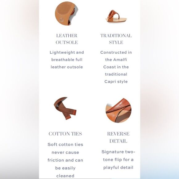 Sarah Flint Tan Leather Sandals - Picture 12 of 13